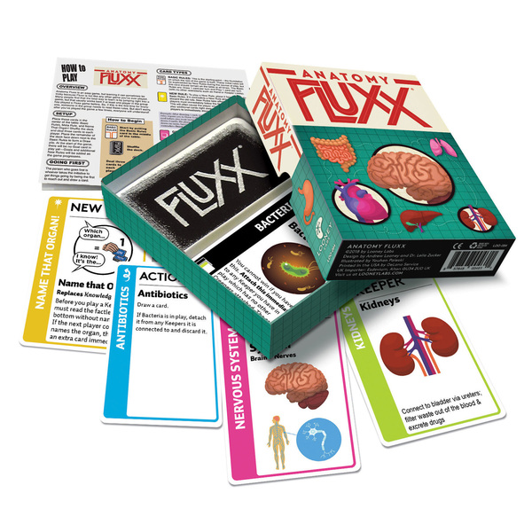 Looney Labs Anatomy Fluxx® Card Game LLB084